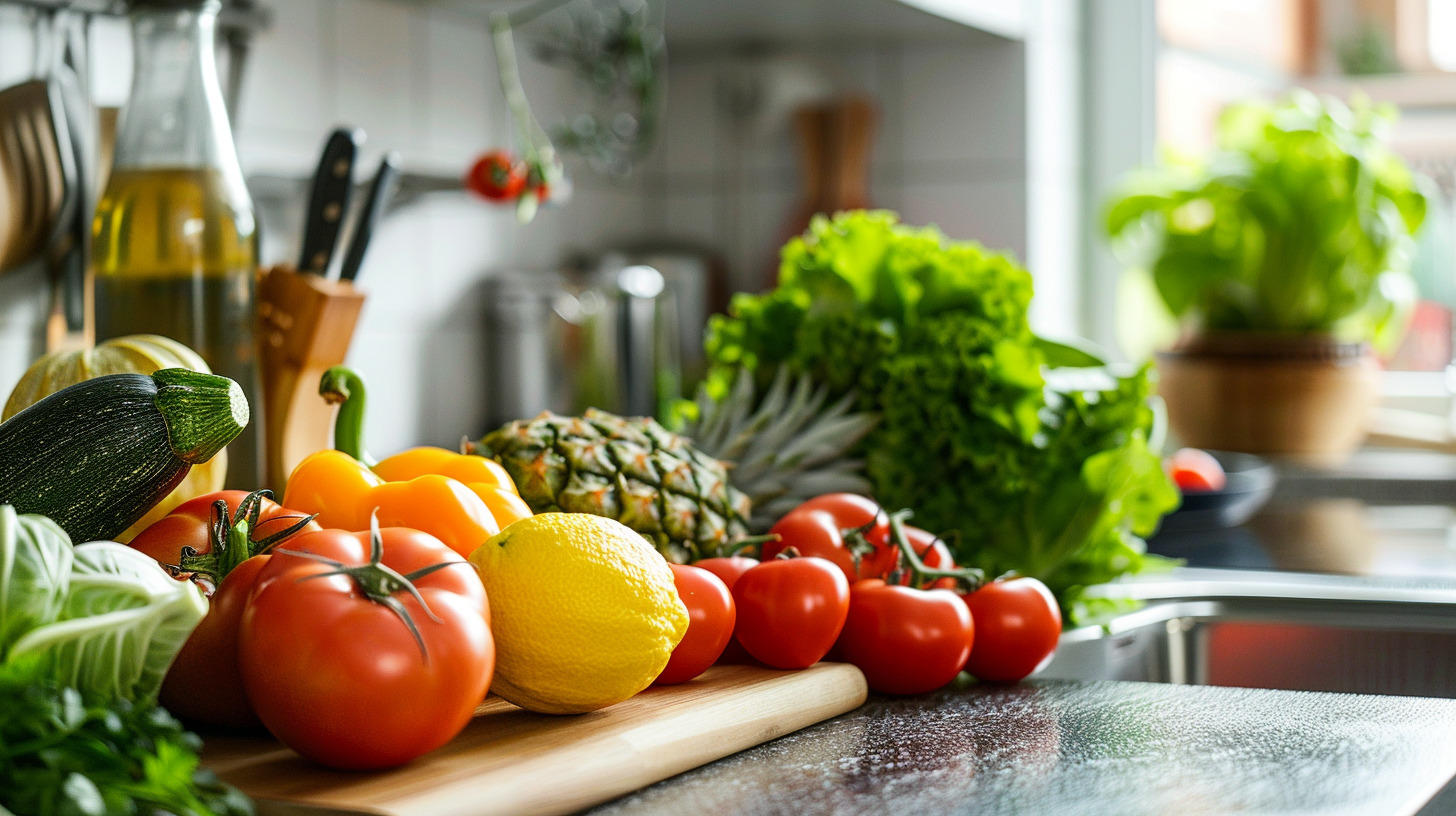 Friss zöldségek és gyümölcsök